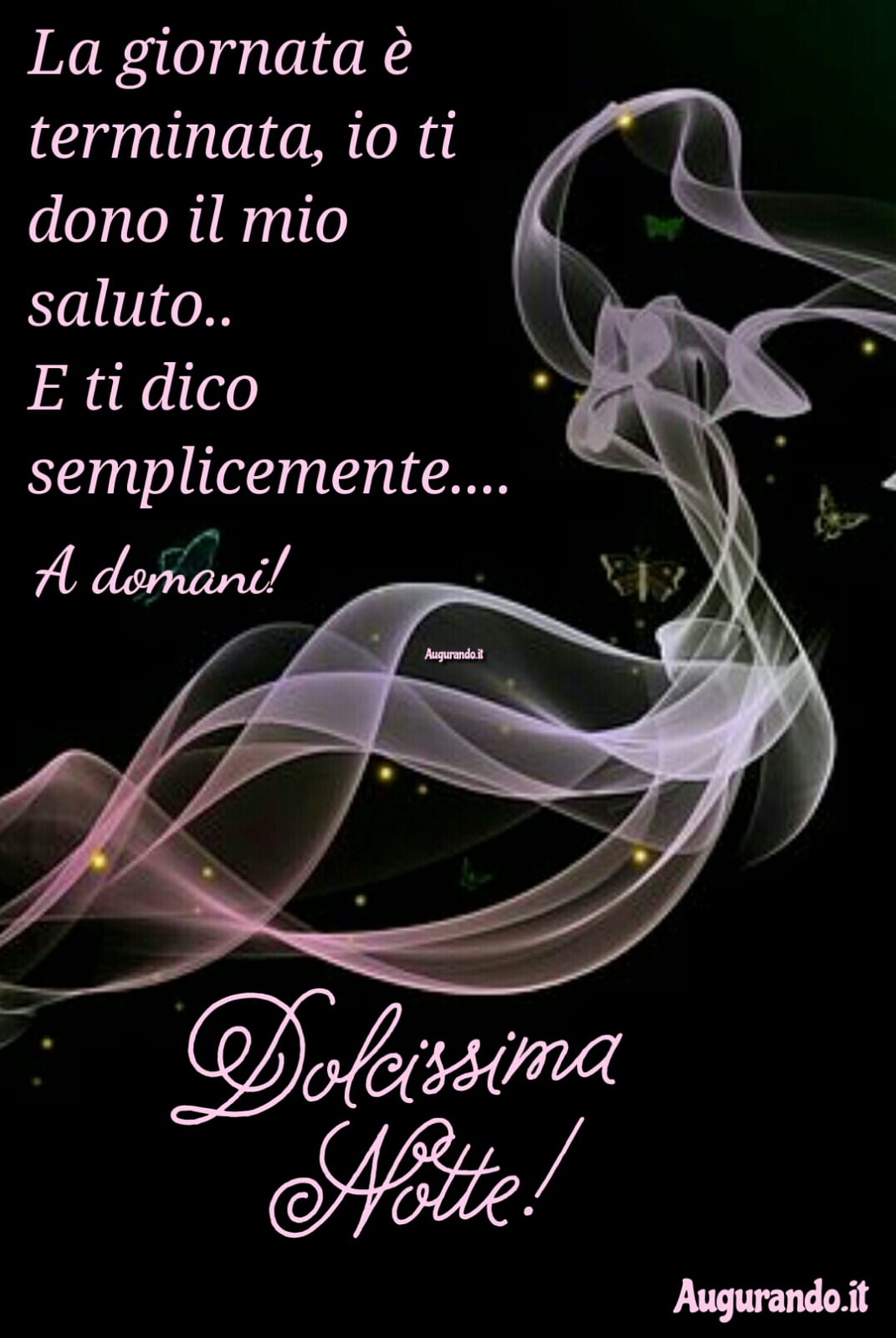 Dolce notte Buonanotte