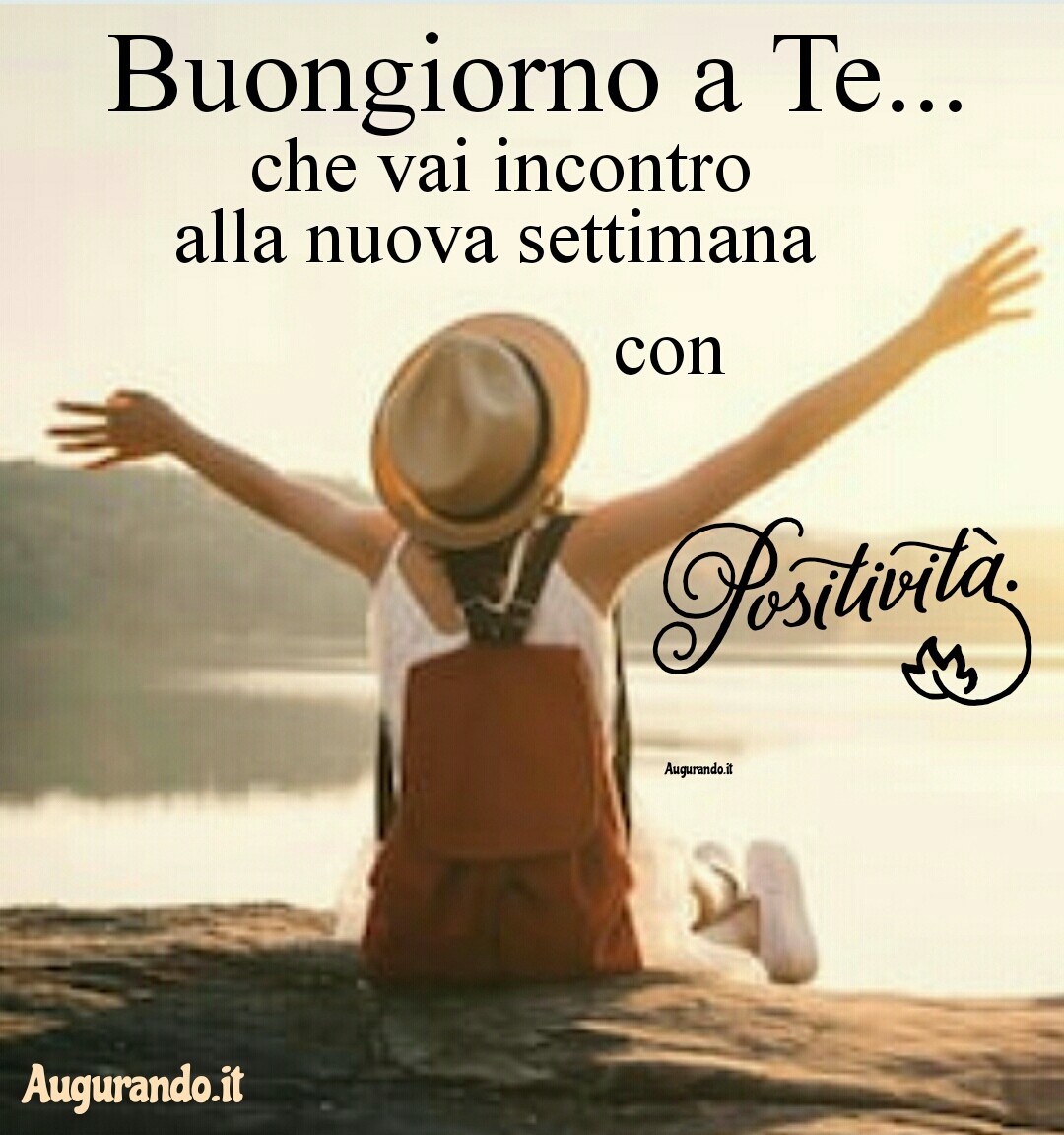 Felice inizio di settimana Buon Lunedì