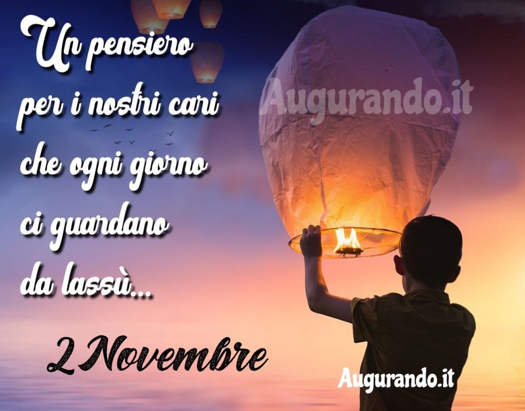Immagini con frasi per il 2 Novembre
