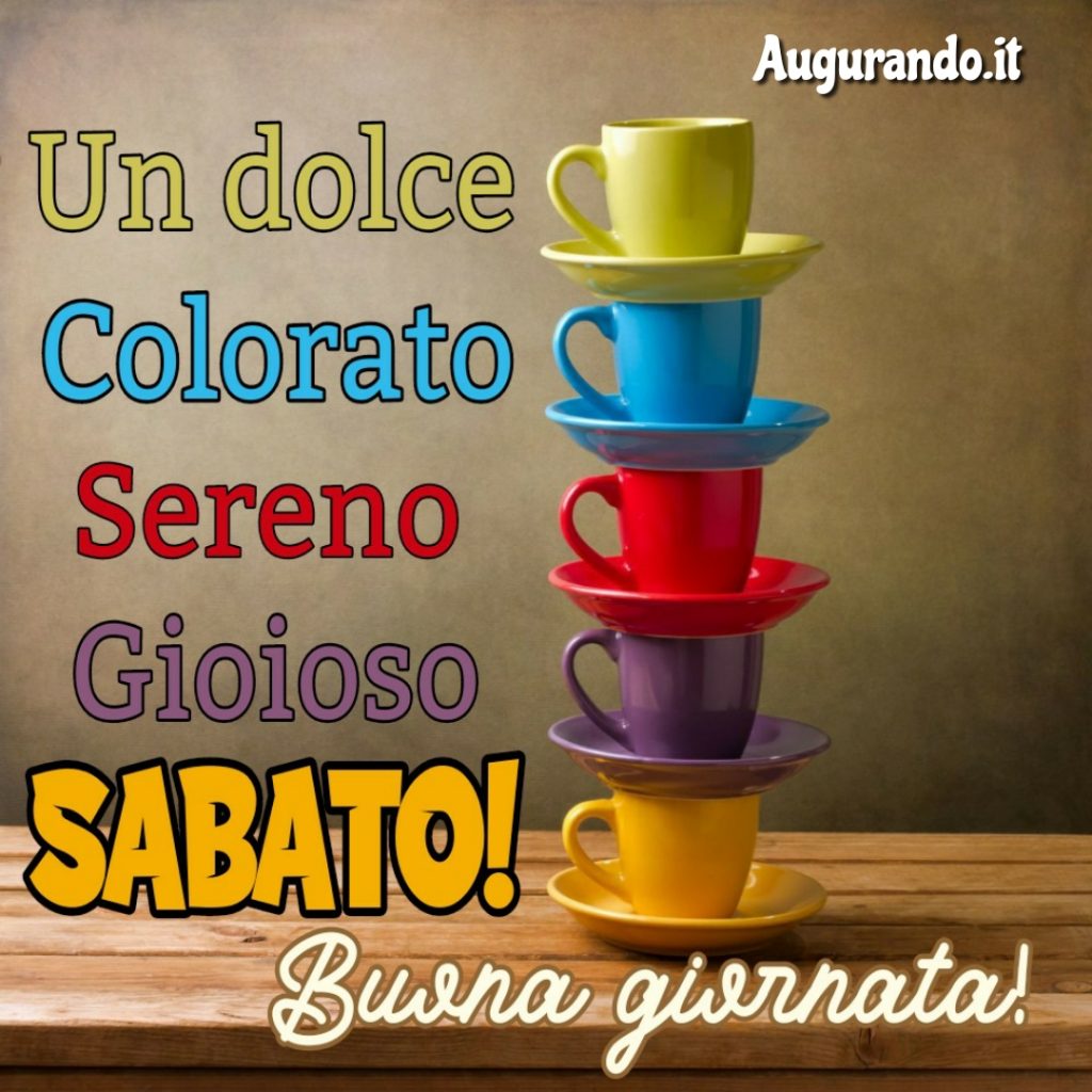 Buon Sabato con fantastiche immagini entra!